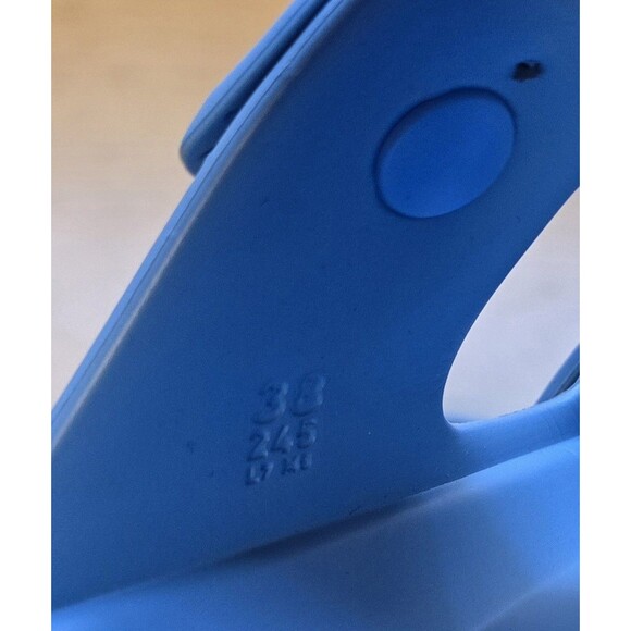 Birkenstock Arizona EVA Sandals/ Slides Sky Blue Women’s Size EU 38 / US 7-7.5 - Picture 12 of 12